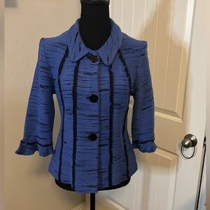 Blue dress blazer